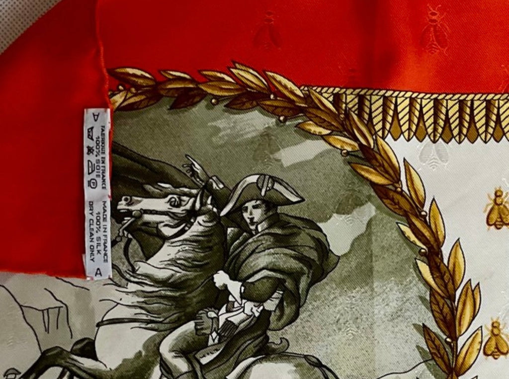 Hermès “Napoleon” Vintage Silk Scarf