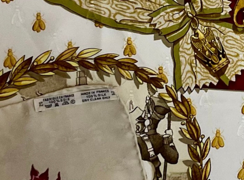 Hermès “Napoleon” Jacquard Silk Scarf by Philippe Ledoux