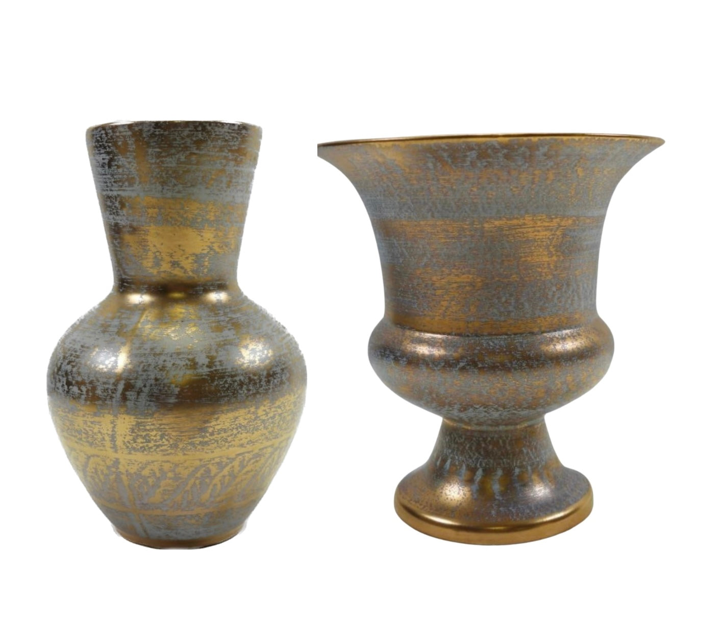 Stangl Pottery 22kt Gold 3 piece Set